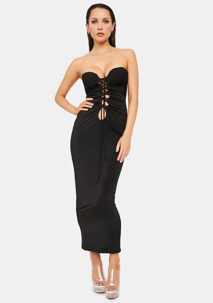 Always Want More Tube Maxi Dress sold by Dolls Kill product image thumbnail 2