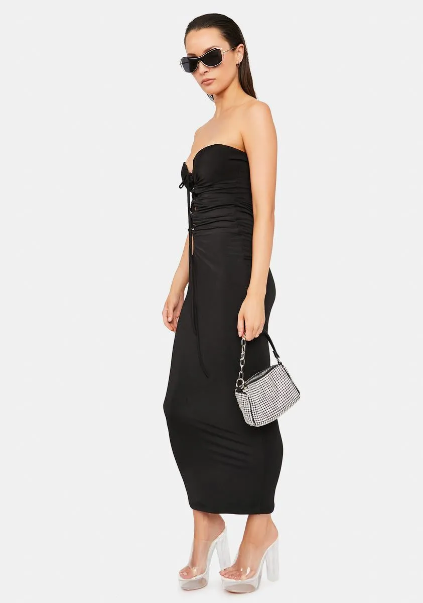 Always Want More Tube Maxi Dress sold by Dolls Kill product image thumbnail 3