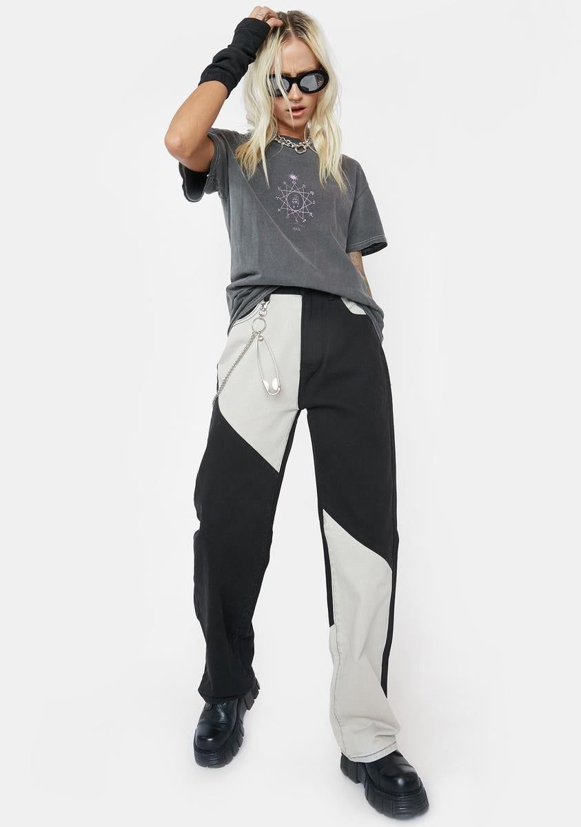 Washed Black Tyler Graphic Tee sold by Dolls Kill product image thumbnail 3