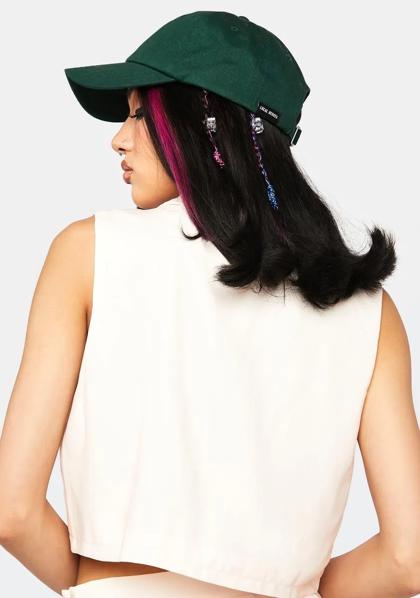 Cream Boxy Waistcoat sold by Dolls Kill product image thumbnail 4