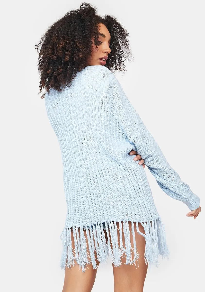 Powder So Unattainable Cardigan sold by Dolls Kill product image thumbnail 4