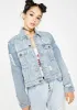 Neva Say Neva Denim Jacket sold by Dolls Kill