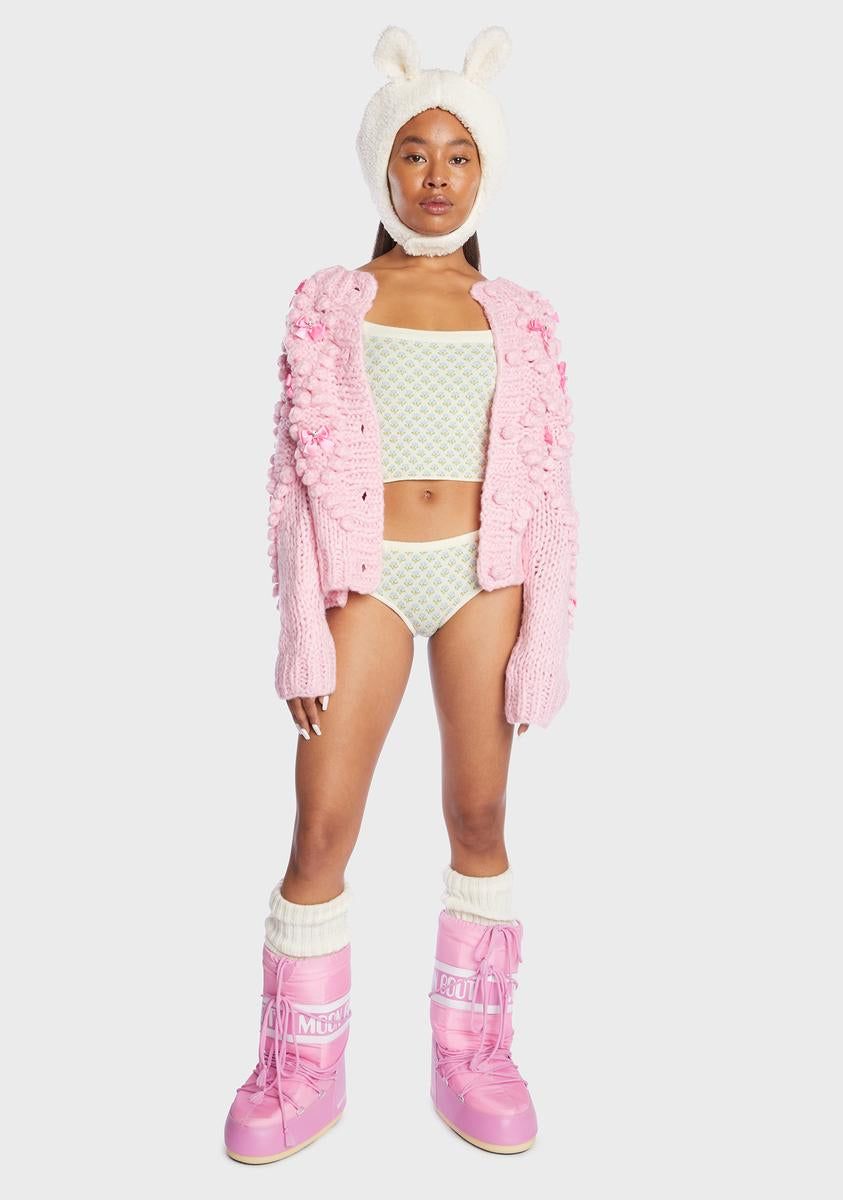 Little Flower Knit Camisole sold by Dolls Kill product image thumbnail 3