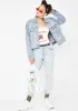 Neva Say Neva Denim Jacket sold by Dolls Kill