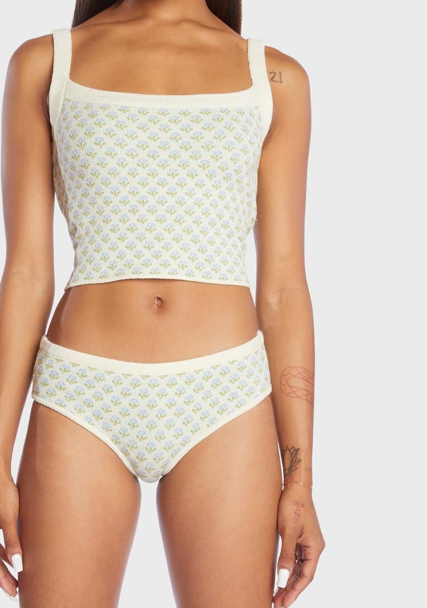 Little Flower Knit Camisole sold by Dolls Kill product image thumbnail 2