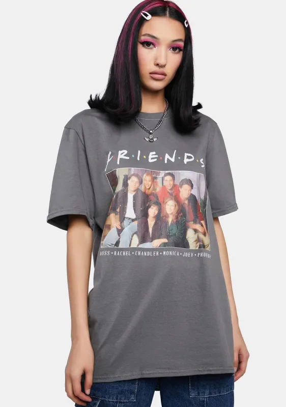 Friends Oversized Graphic Tee sold by Dolls Kill