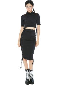 String Along Crop Top sold by Dolls Kill