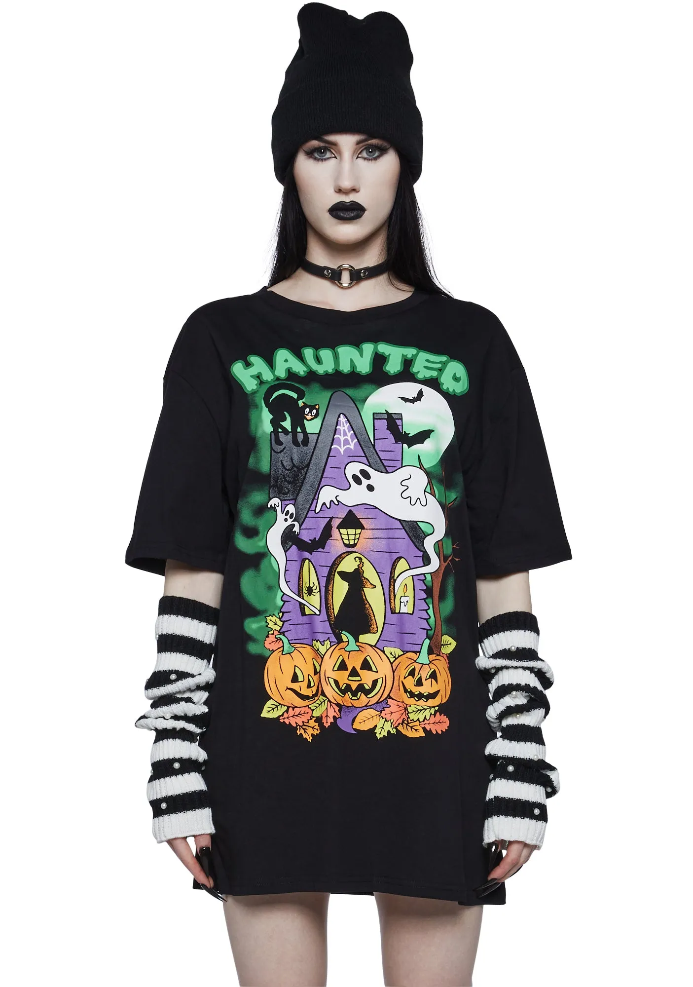 Spooks N' Spells Graphic Tee sold by Dolls Kill