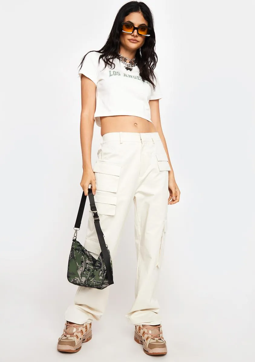 City Of Angels Graphic Crop Tee sold by Dolls Kill product image thumbnail 3