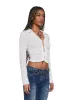 Lucy Crop Shirt sold by Dolls Kill