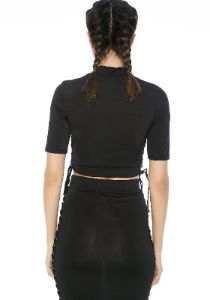 String Along Crop Top sold by Dolls Kill