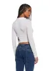 Lucy Crop Shirt sold by Dolls Kill