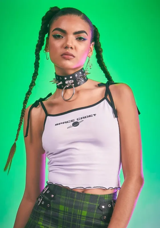 Greetings From Space Crop Top sold by Dolls Kill