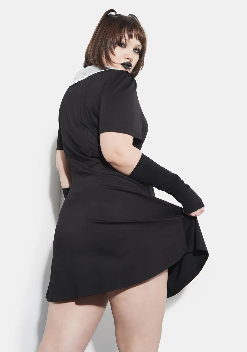 You'll Come Out Alive Skater Dress sold by Dolls Kill product image thumbnail 4