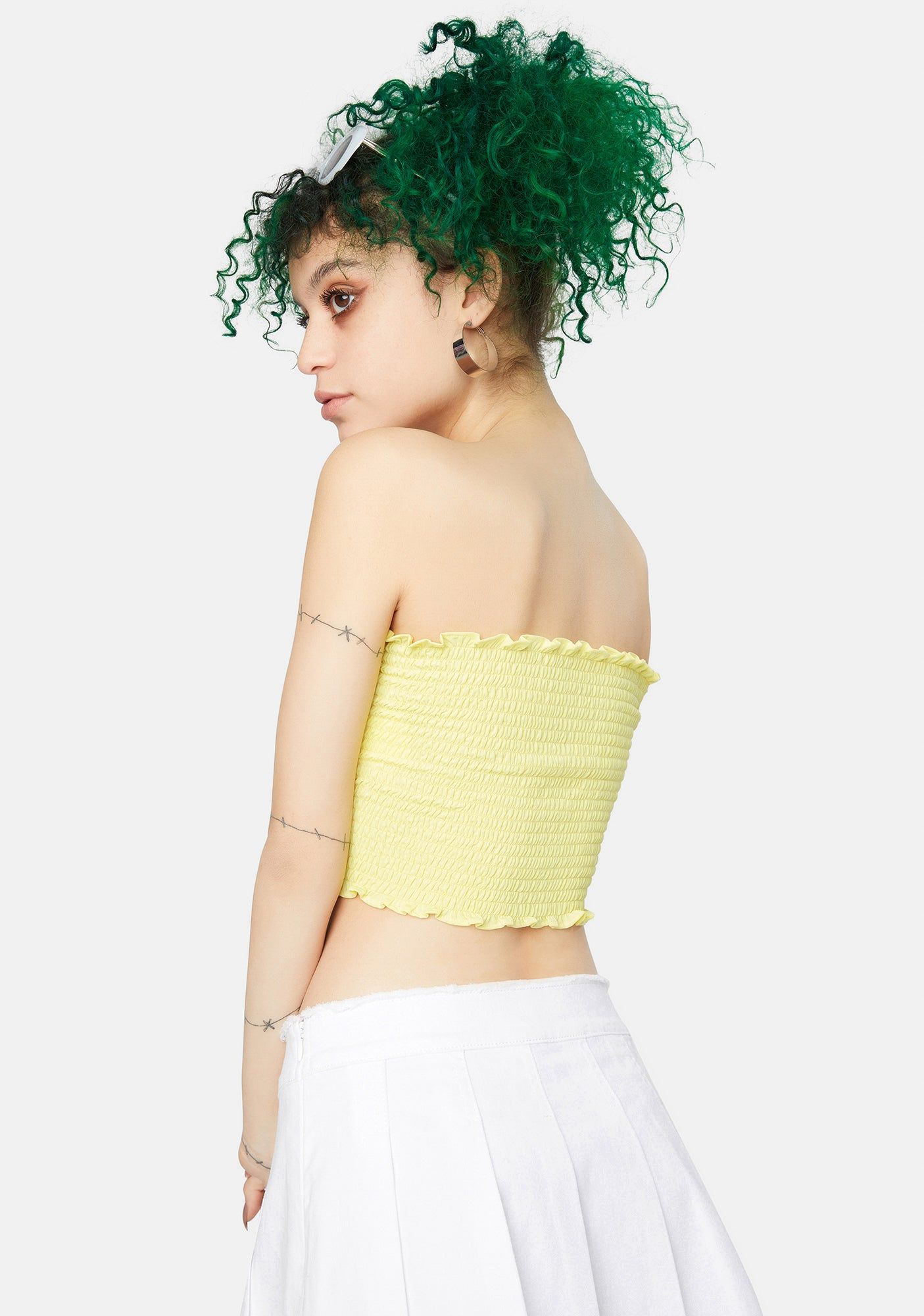 Return The Favor Tube Top sold by Dolls Kill product image thumbnail 4