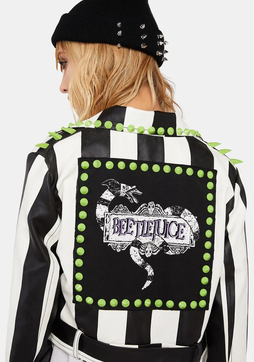 Scare Alike Moto Jacket sold by Dolls Kill product image thumbnail 2