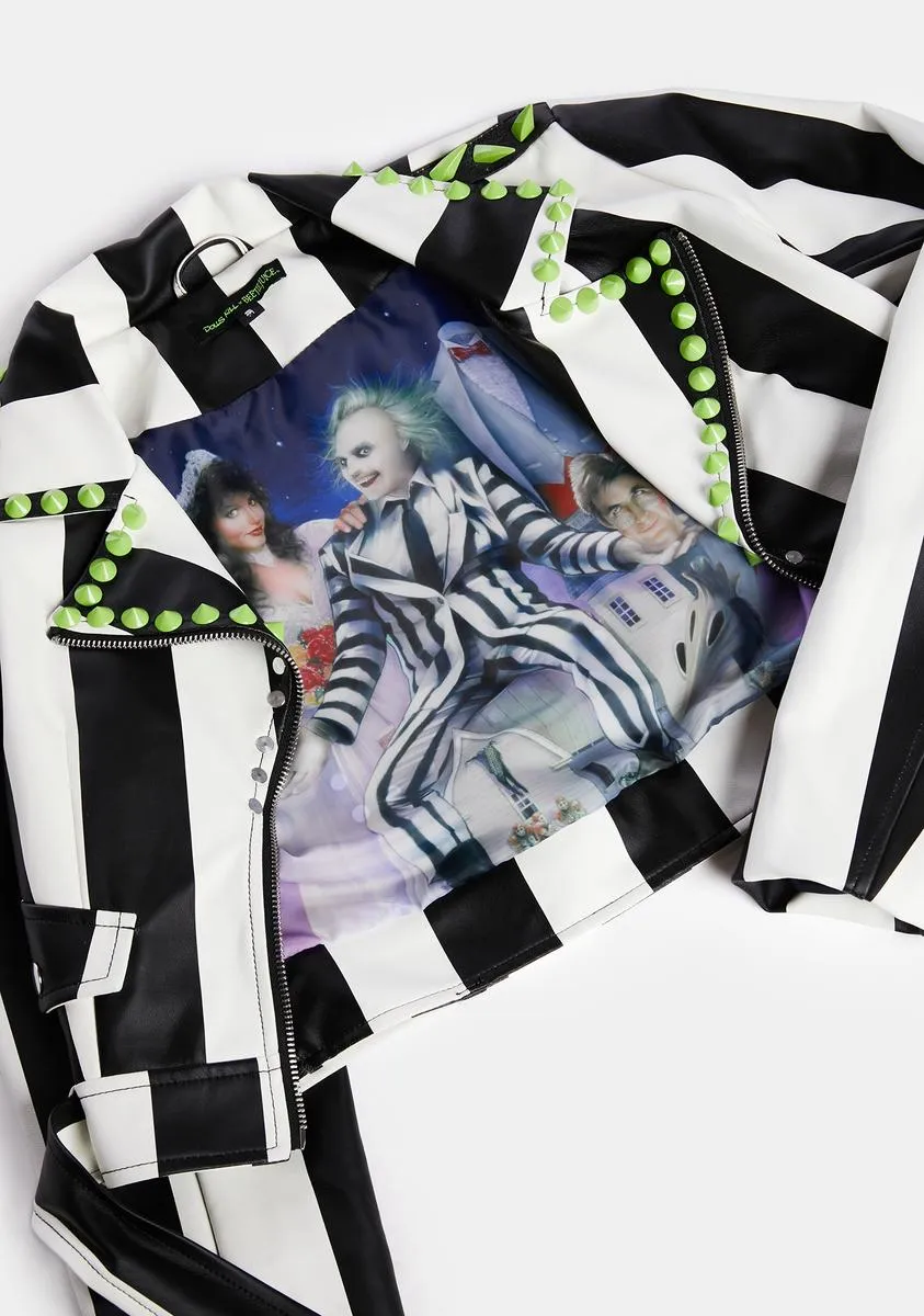 Scare Alike Moto Jacket sold by Dolls Kill product image thumbnail 3