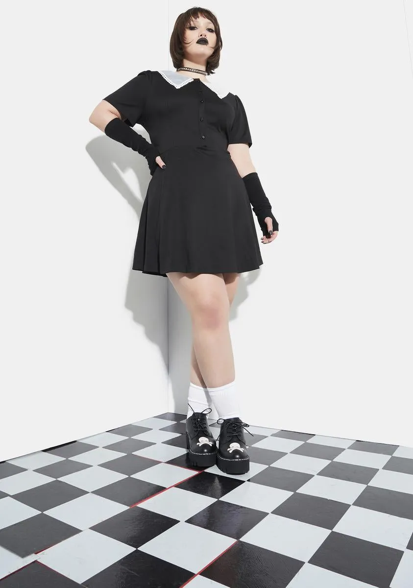 You'll Come Out Alive Skater Dress sold by Dolls Kill product image thumbnail 3