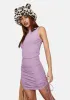 Lilac Sage Side Tie Mini Dress sold by Dolls Kill