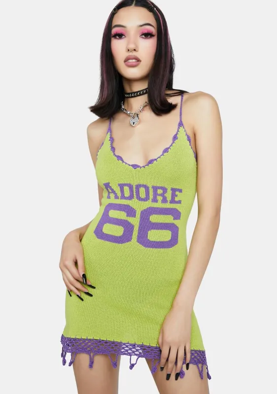 Adore 66 Crochet Dress sold by Dolls Kill