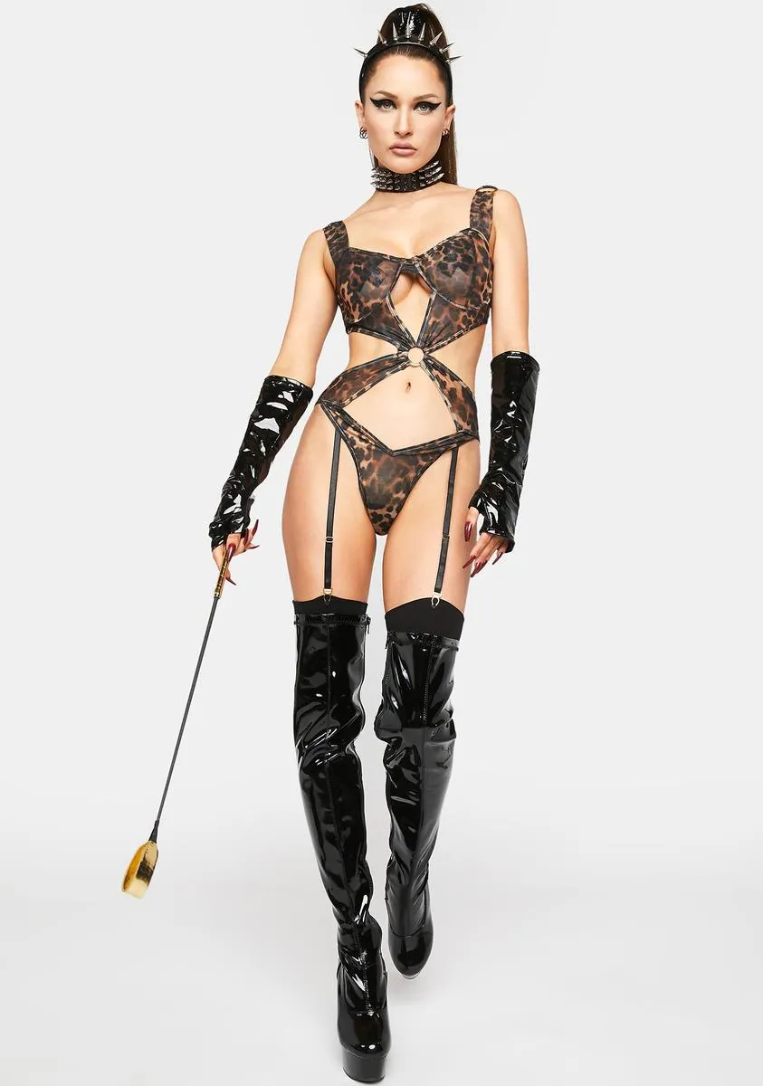 Spotlight On Me Leopard Print Teddy sold by Dolls Kill product image thumbnail 2