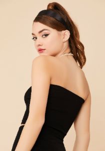 Critical Hit Ribbed Tube Top sold by Dolls Kill