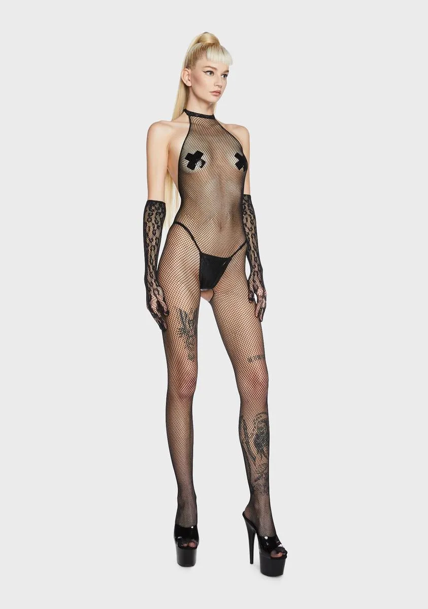 Reboot Fishnet Bodystocking sold by Dolls Kill product image thumbnail 2
