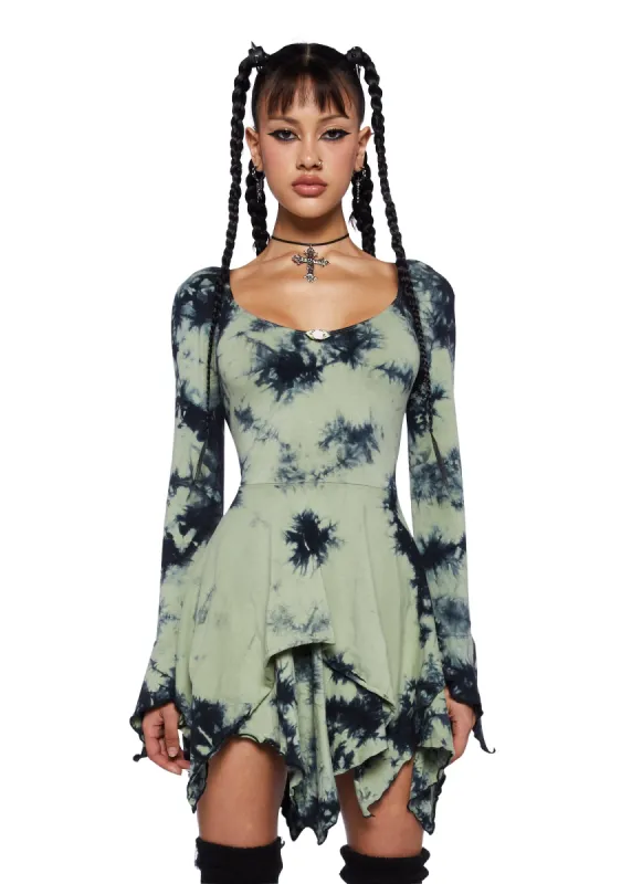 Starlight Flutter Mini Dress sold by Dolls Kill