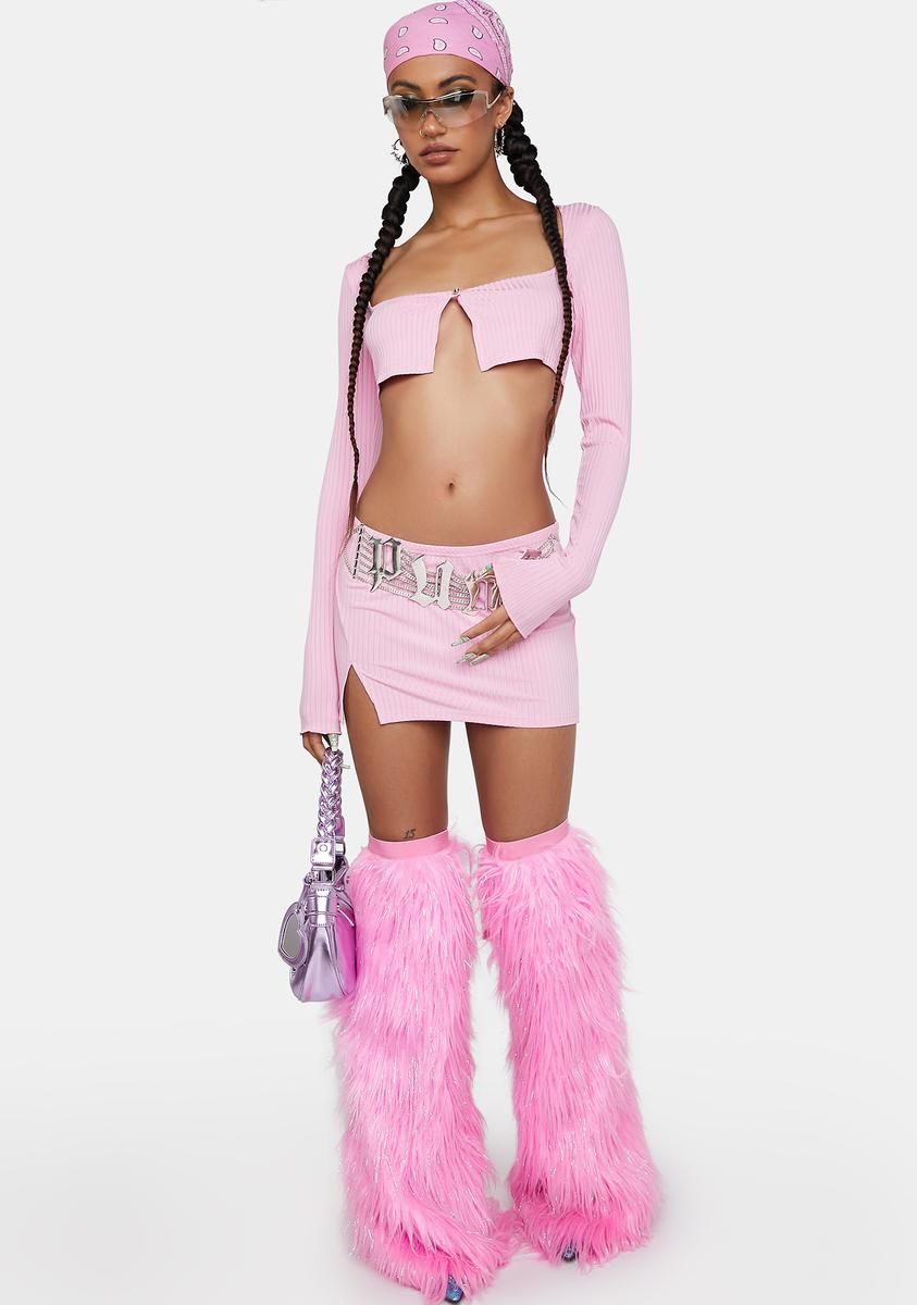 Candy Flirt Instinct Skirt Set sold by Dolls Kill product image thumbnail 3