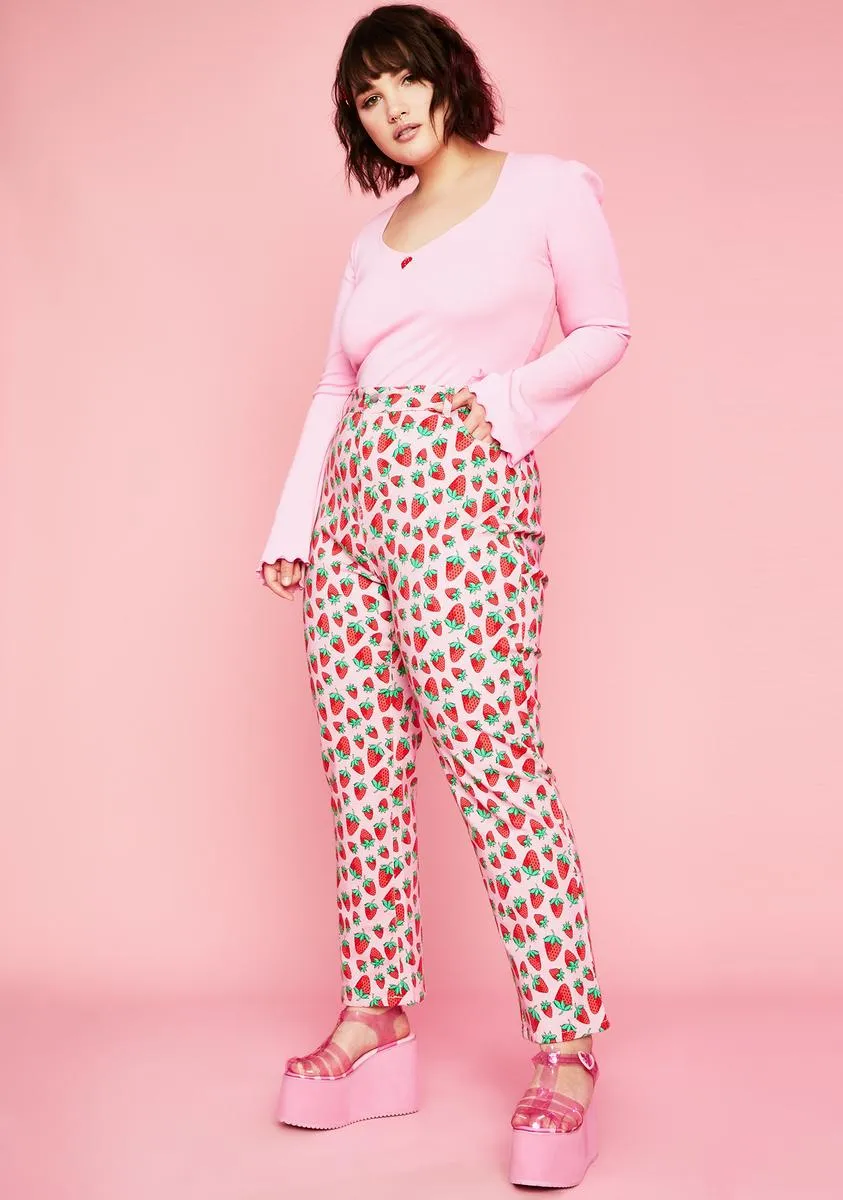 Plus Strawberry Fields Denim Jeans sold by Dolls Kill product image thumbnail 2