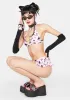 Furrocious Kitty Bikini Set sold by Dolls Kill