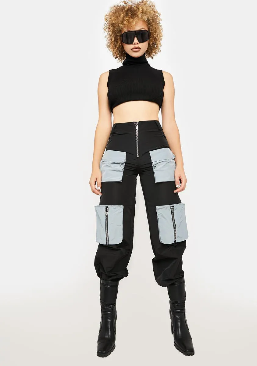 Stone Get Real Cargo Pants sold by Dolls Kill product image thumbnail 3