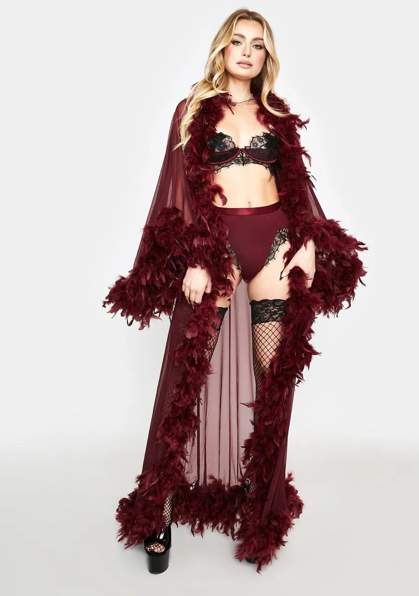 Tempest Long Sheer Robe sold by Dolls Kill product image thumbnail 3