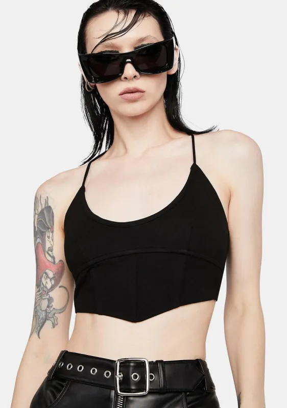 Closet Staple Crop Top sold by Dolls Kill