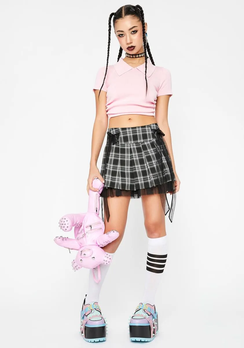 Amaze Me Open Back Crop Top sold by Dolls Kill product image thumbnail 4