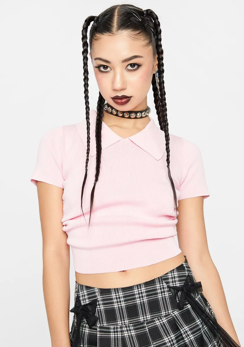 Amaze Me Open Back Crop Top sold by Dolls Kill