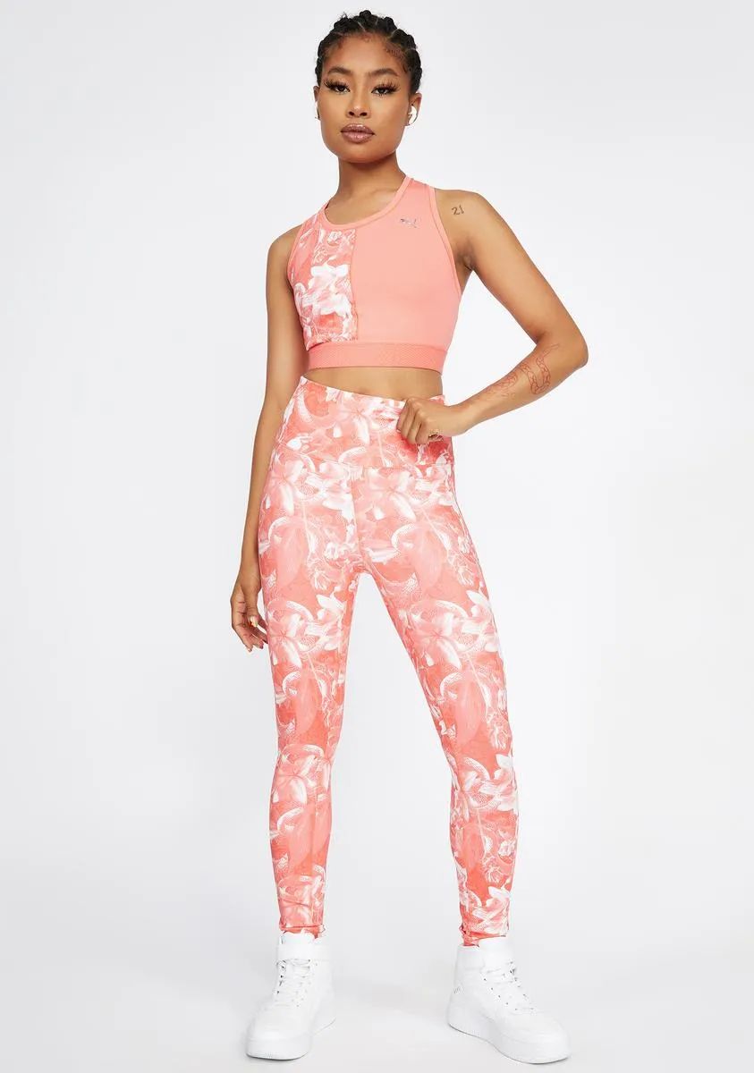 Georgia Peach Untamed Cropped Training Tank sold by Dolls Kill product image thumbnail 3