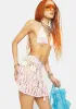 Sweet Daisy Chaser Crochet Skirt Set sold by Dolls Kill