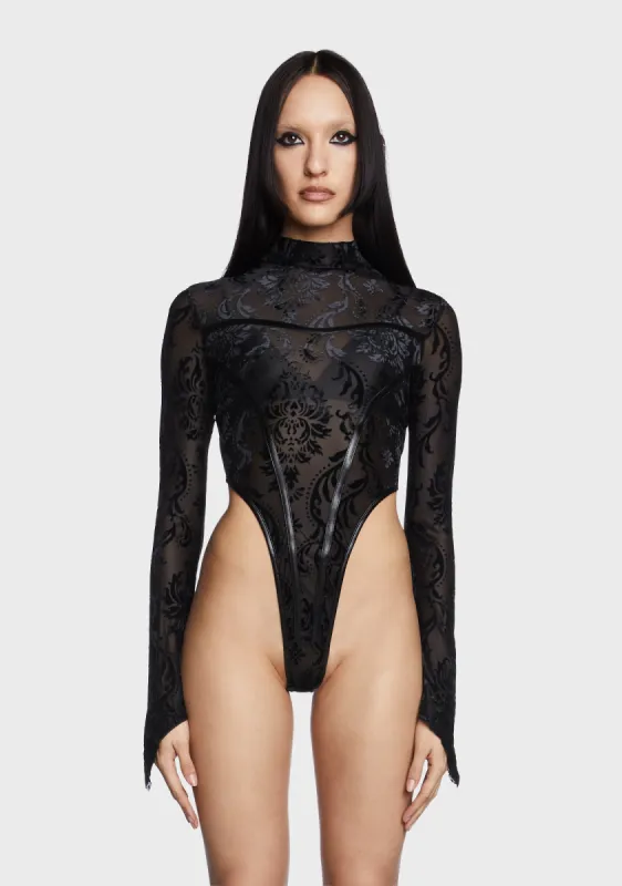 Multi Segmented Bodysuit sold by Dolls Kill