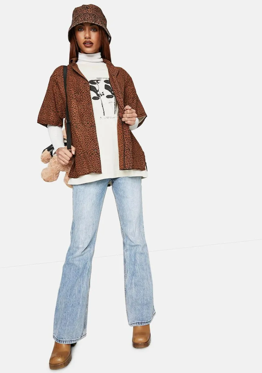 Panthera Slouch Shirt sold by Dolls Kill product image thumbnail 3