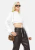 Hideaway Crop Shirt sold by Dolls Kill