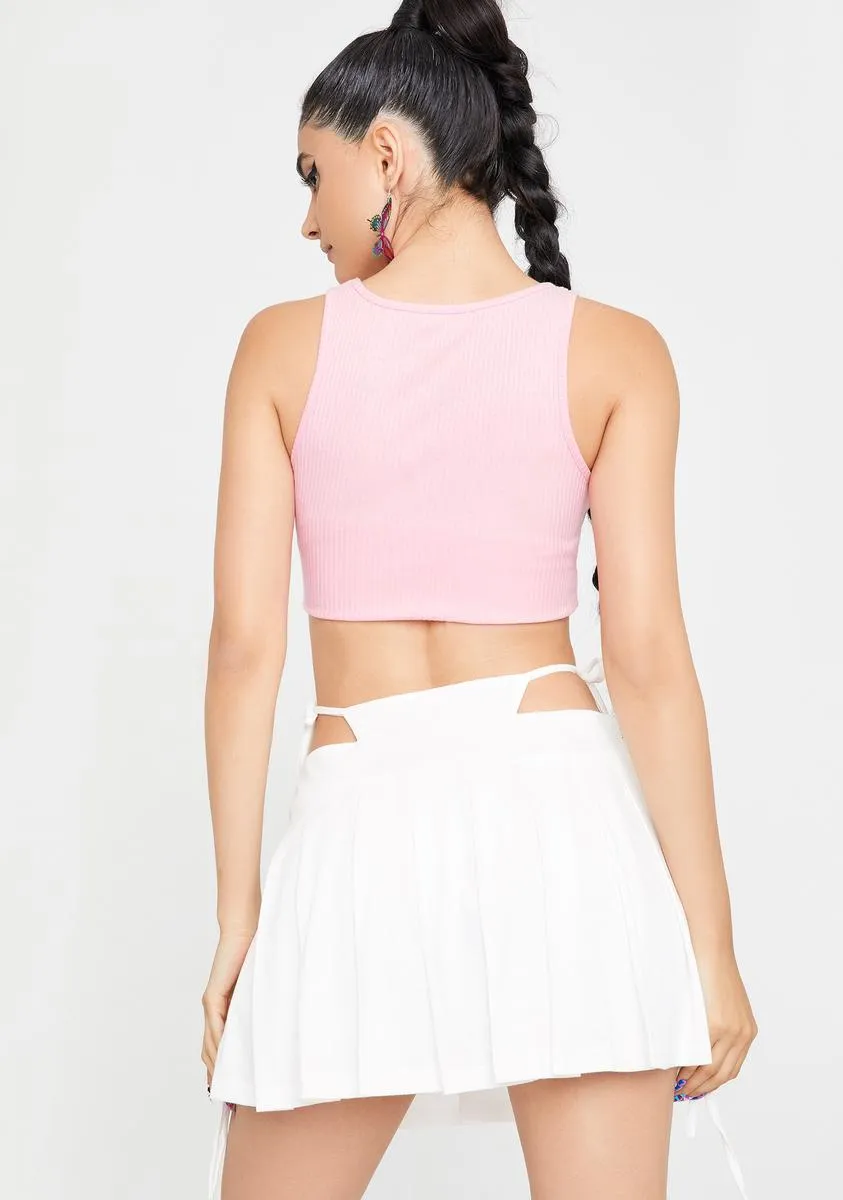 Iconic Calling String Mini Skirt sold by Dolls Kill product image thumbnail 4