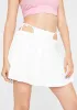 Iconic Calling String Mini Skirt sold by Dolls Kill