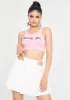 Iconic Calling String Mini Skirt sold by Dolls Kill