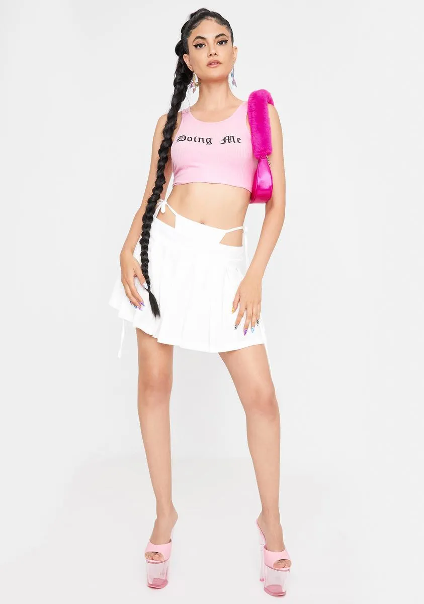 Iconic Calling String Mini Skirt sold by Dolls Kill product image thumbnail 3