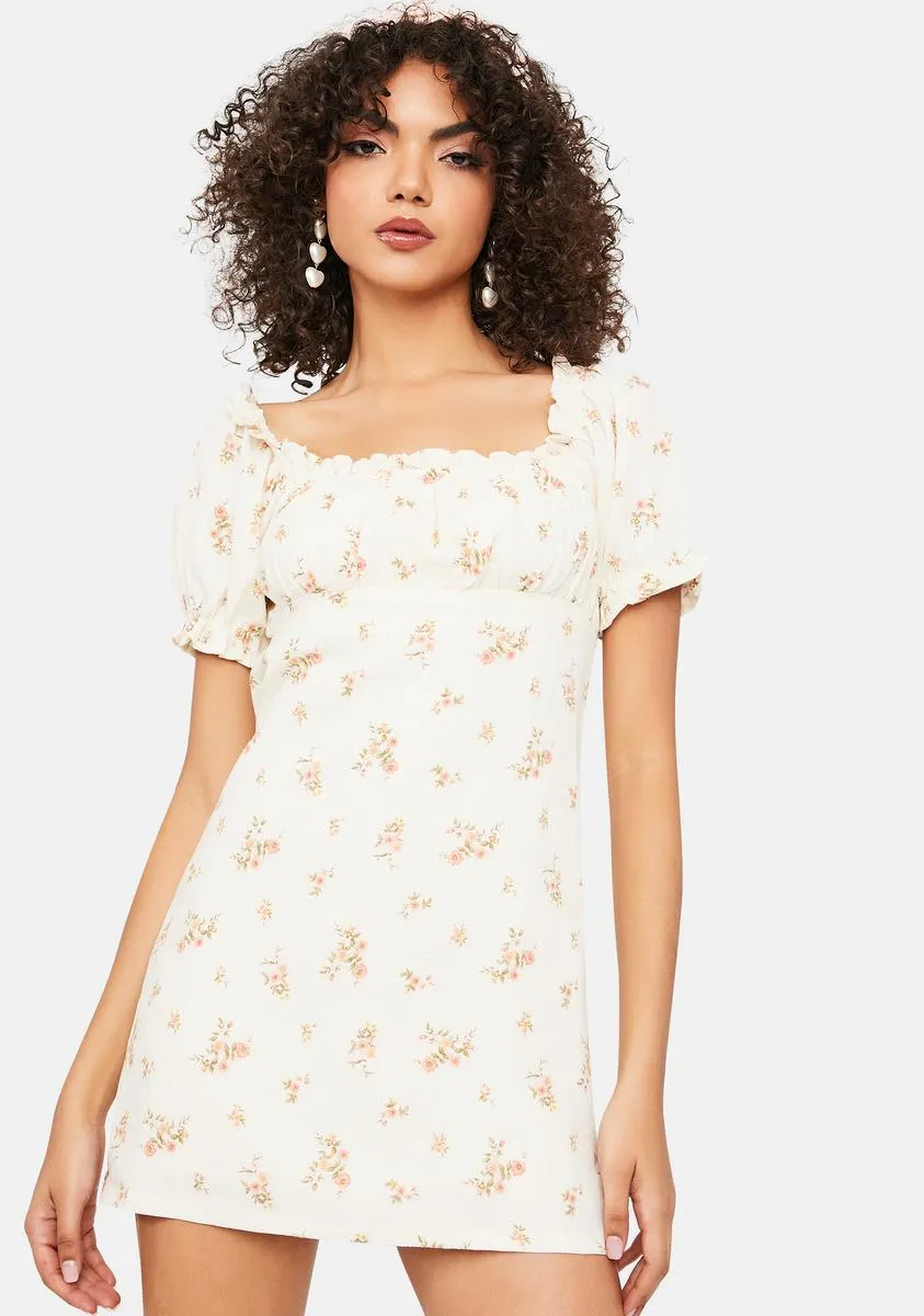 Too Good For You Floral Dress sold by Dolls Kill