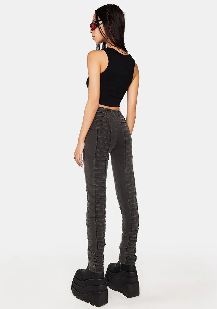 Modulation Paneled Skinny Pants sold by Dolls Kill product image thumbnail 4