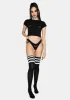 XOXO Rhinestone Thong sold by Dolls Kill