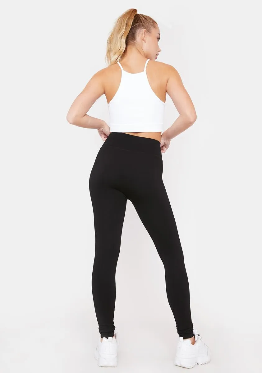 Night Get Lucky High Waist Leggings sold by Dolls Kill product image thumbnail 4