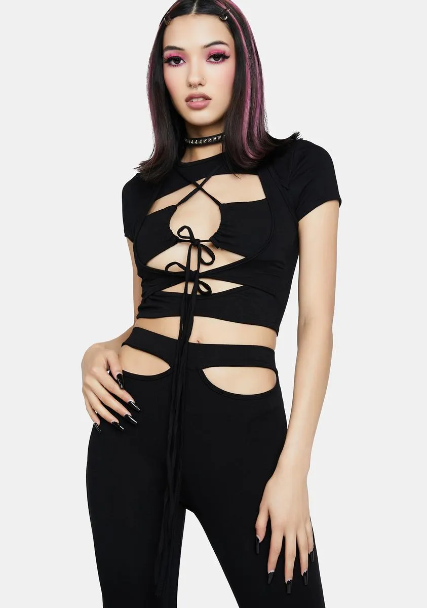 New Flame Pant Set sold by Dolls Kill